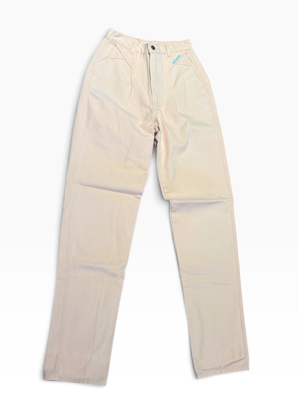 Vintage Rocky Mountain Jeans Womens 7/28 x 35 Pastel Pink Jeans